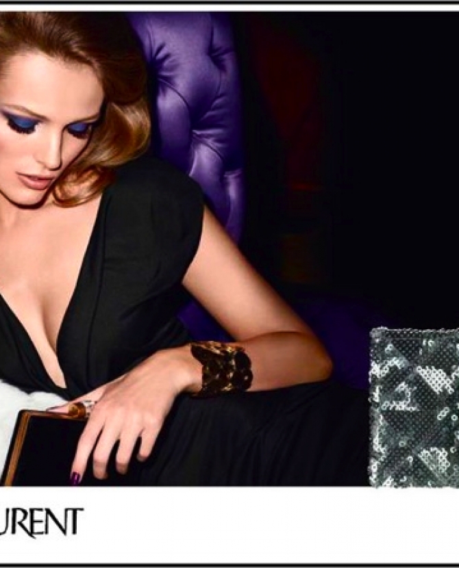 Реклама коллекции YSL Northern Lights 