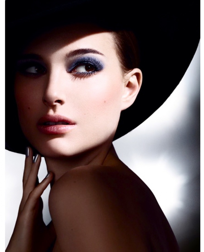 Натали Портман в рекламе новых теней Dior 