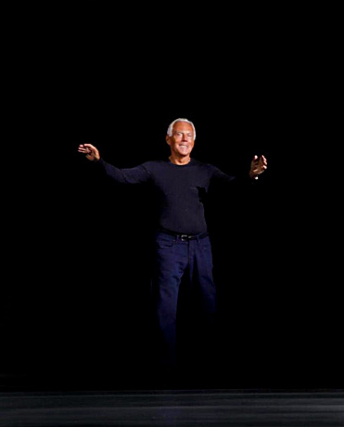 Неделя моды в Милане. Emporio Armani