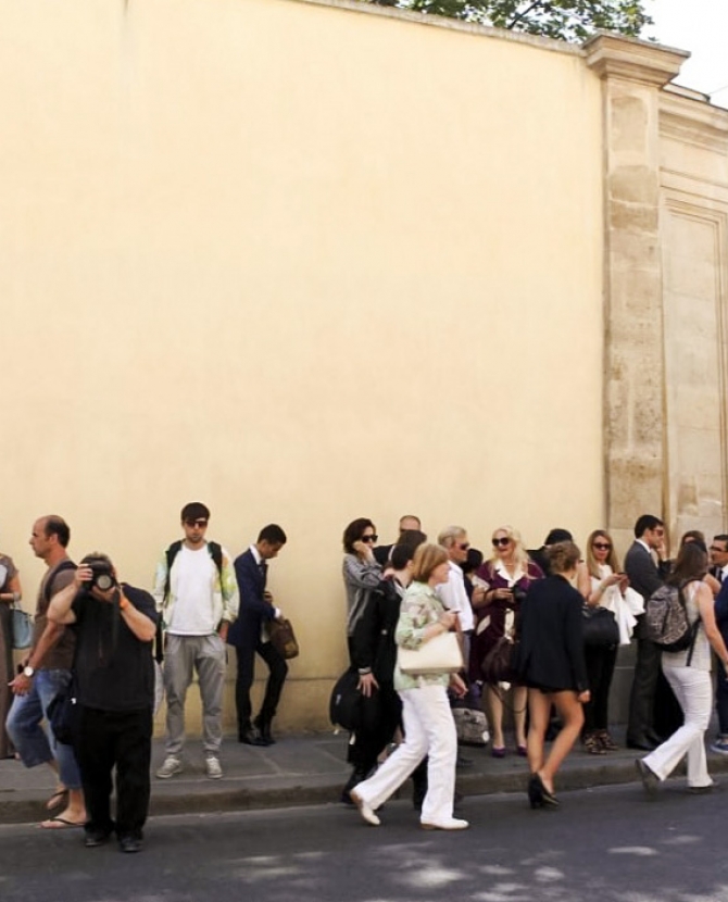 Гости показа Christian Dior Haute Couture