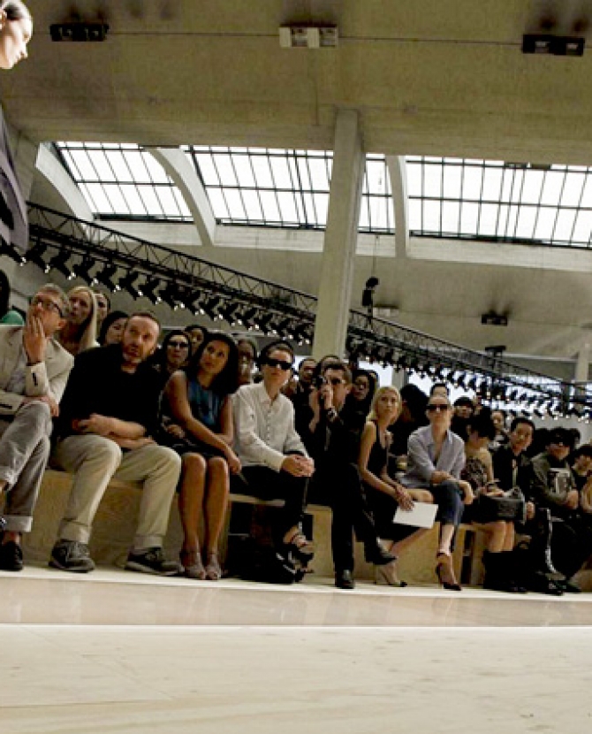 Неделя моды в Париже. Celine