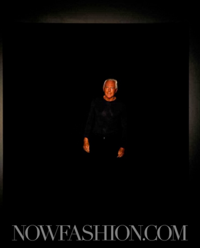 Неделя мужской моды в Милане: Giorgio Armani 