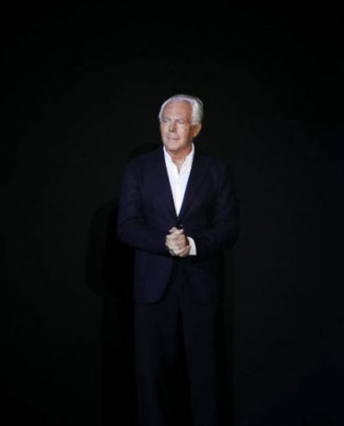 Неделя моды в Милане: Giorgio Armani