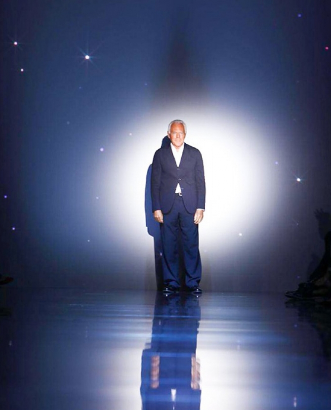 Неделя высокой моды в Париже: Armani Prive