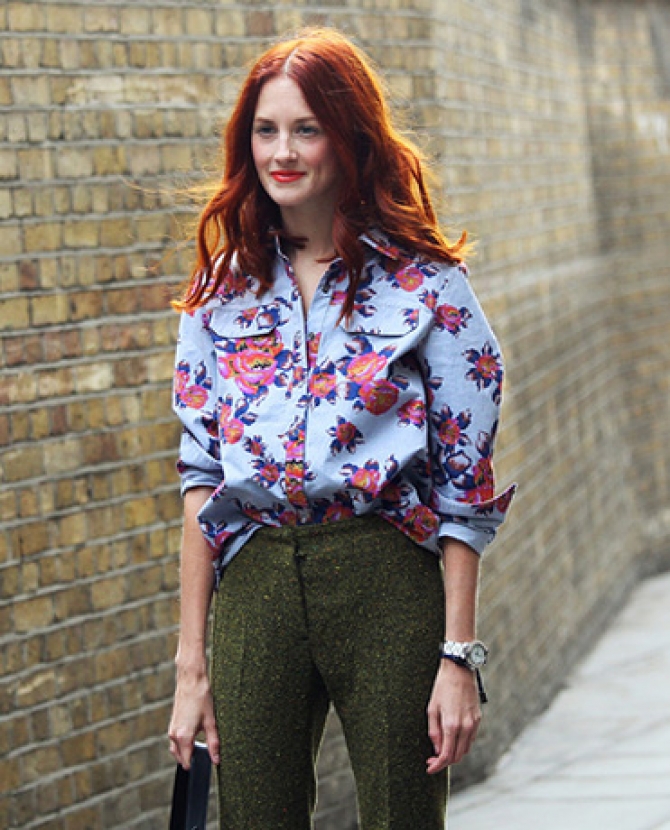 Неделя моды в Лондоне. Streetstyle. Часть 3