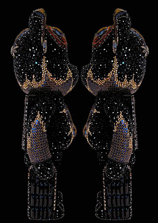 400-процентно мерцающий медведь