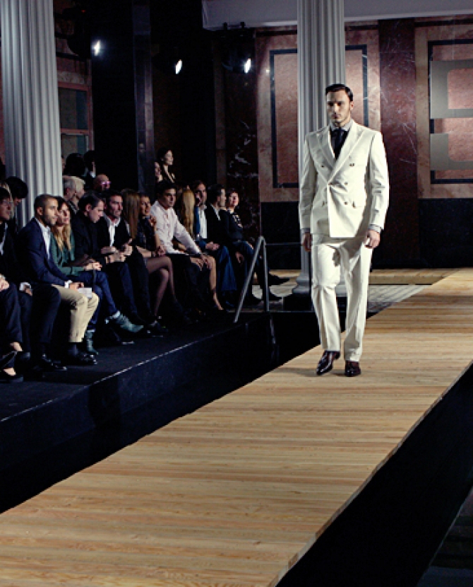 Показ Boss Selection в Сандуновских банях