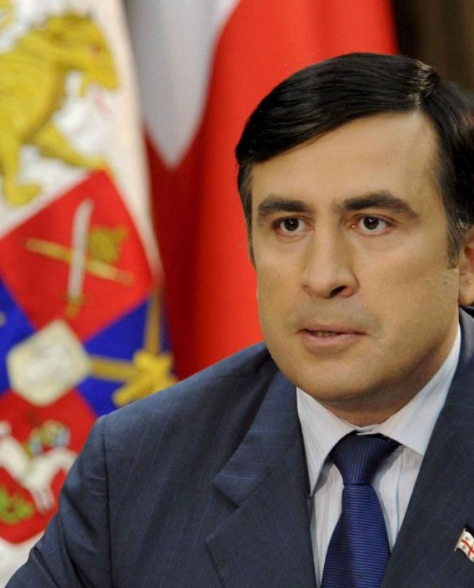 Саакашвили не досмотрел интервью Медведева