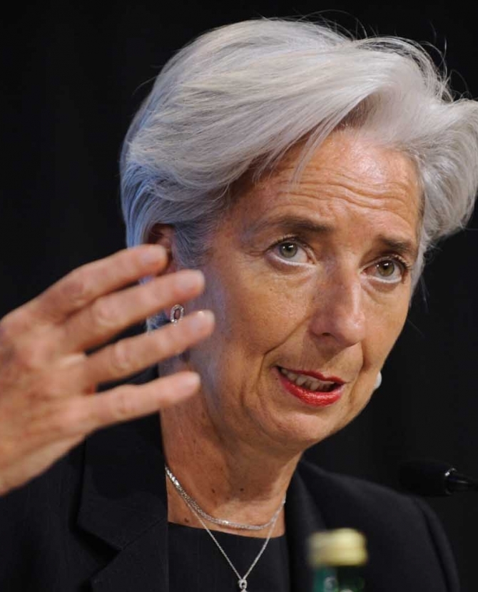 Женщина на месте Стросс-Кана в МВФ