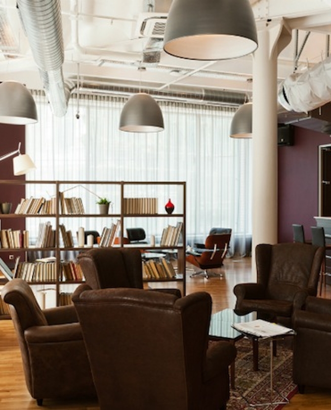 Cabinet Lounge — клубный офис премиум-класса