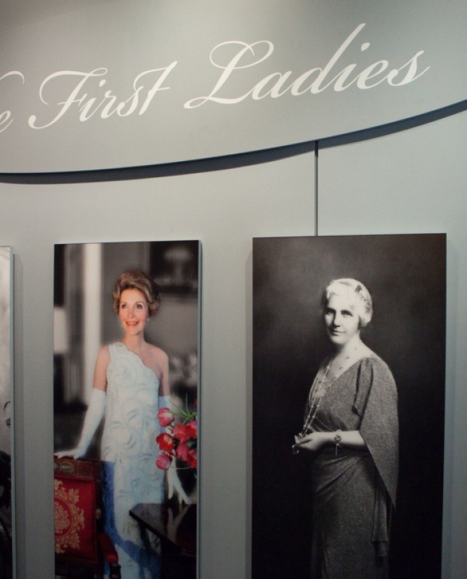 Бальные платья первых леди США 