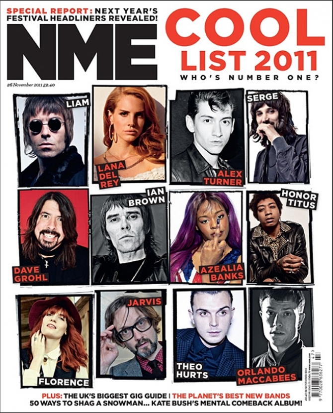 NME's Cool List 2011
