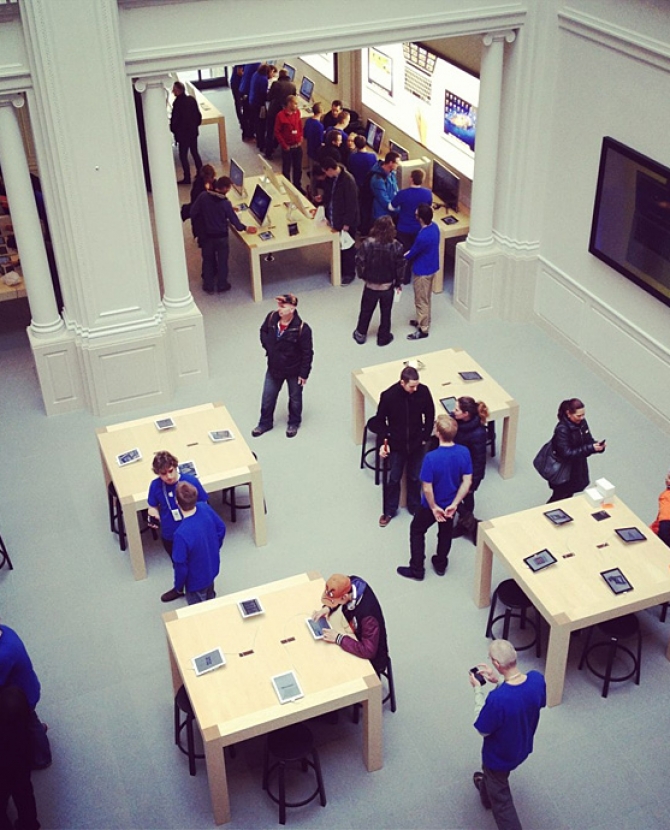 В магазинах Apple разрешили торговаться 