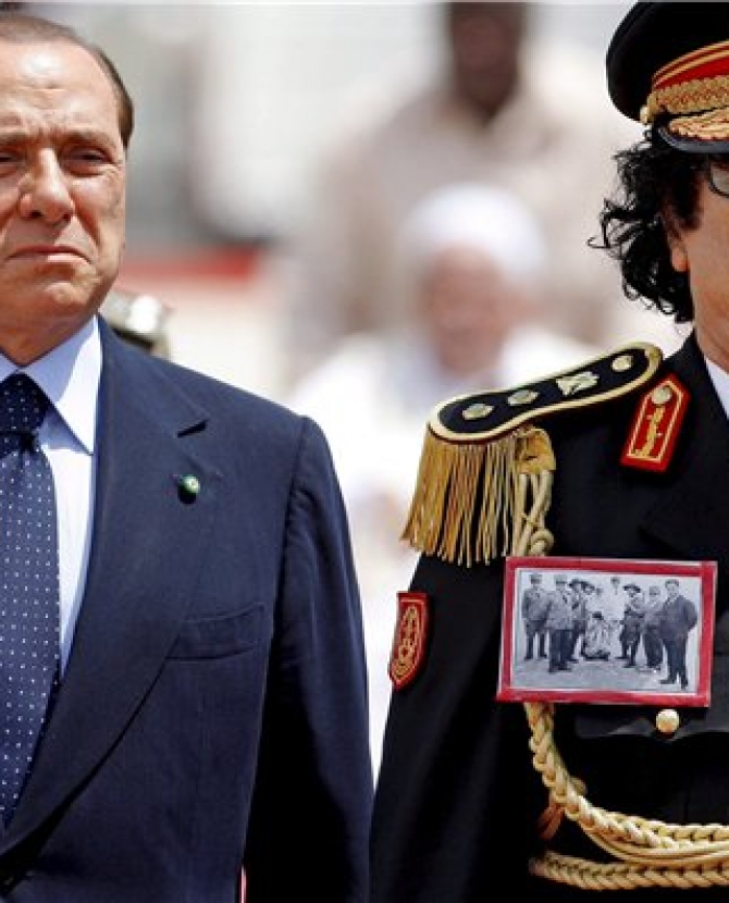 Берлускони: \"Каддафи приказал меня убить!\" 