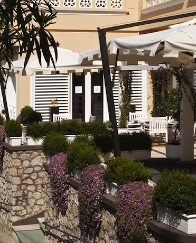 Tiberio Palace на острове Капри