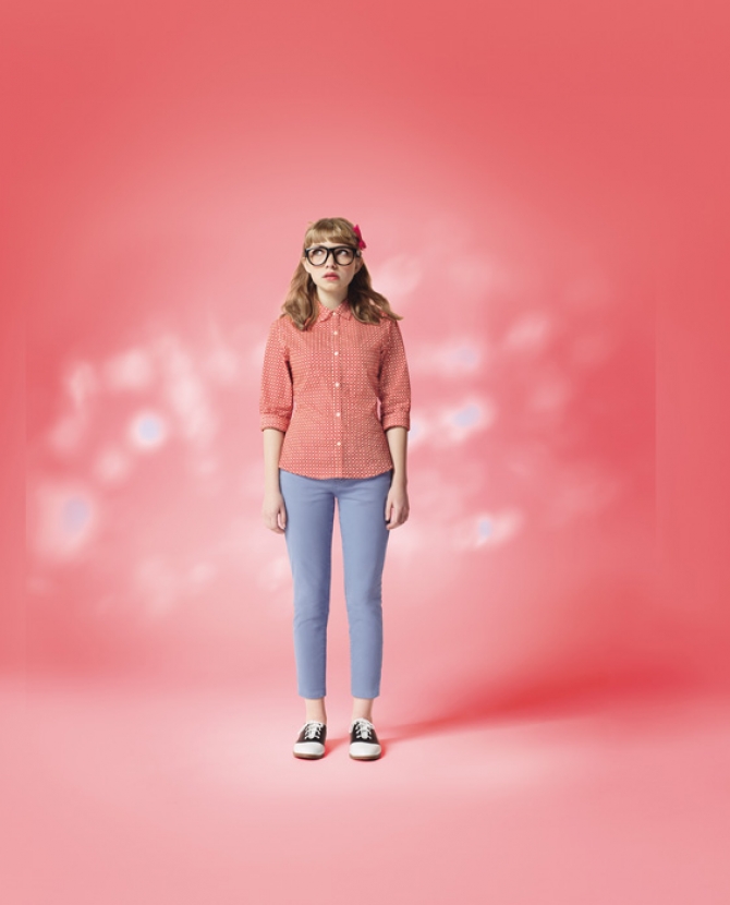 Тави Гевинсон и Синди Лопер для Uniqlo