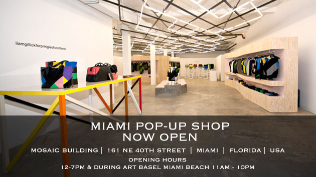 Новый pop-up store марки Pringle Of Scotland