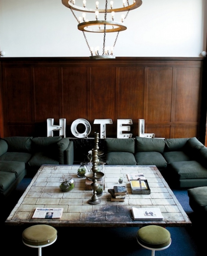 Богемный отель ACE в Портленде