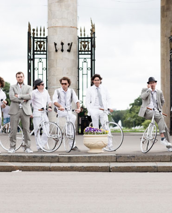 Велозаезд Strellson в парке Горького