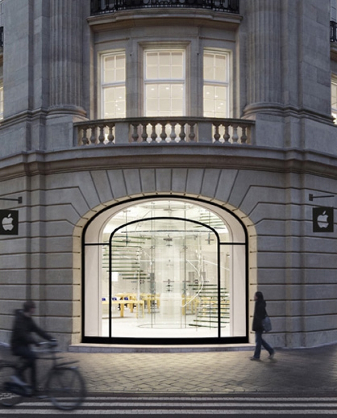 Первый Apple Store в Нидерландах
