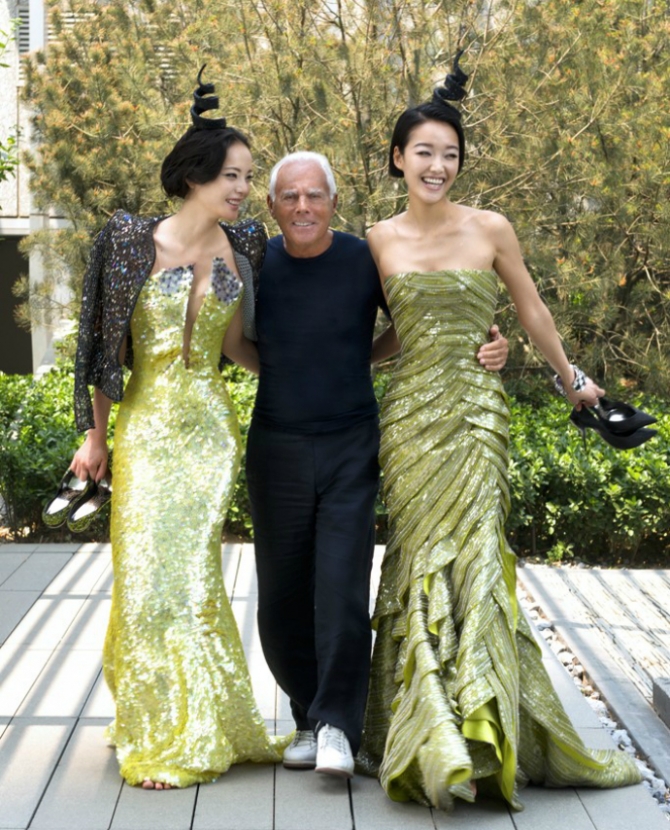 \"Ночь в Пекине\" Джорджио Армани