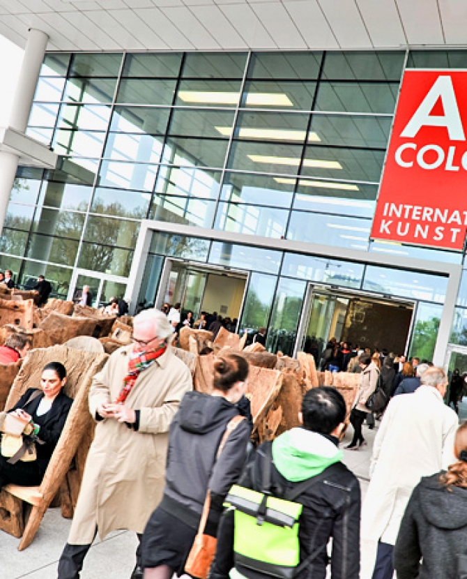 Ярмарка современного искусства в Кельне