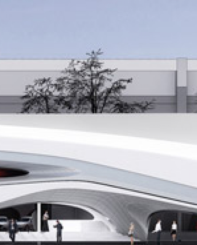 Audi-арена на автосалоне во Франкфурте