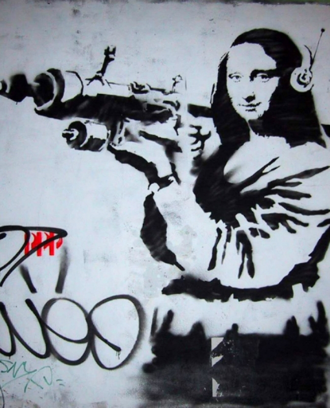 Работы Бэнкси покажут в Москве