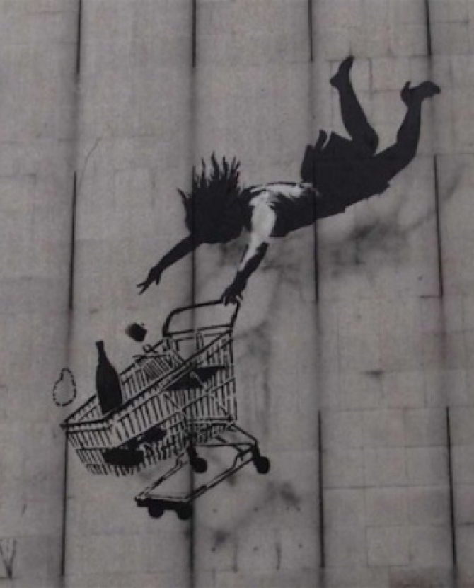 Бэнкси снова вышел на улицы