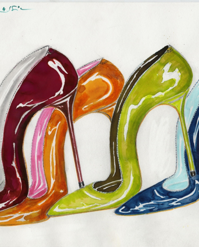 Первый pop-up store Manolo Blahnik в Москве