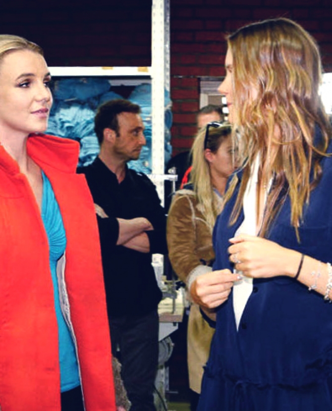 Эксклюзив Buro 24/7: Бритни Спирс в Москве