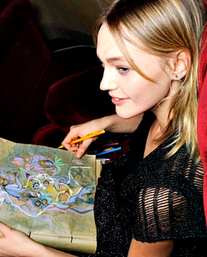 Художественные таланты моделей