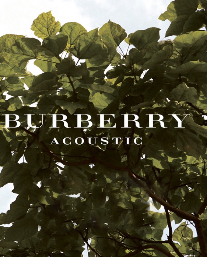 Новые треки Burberry Acoustic