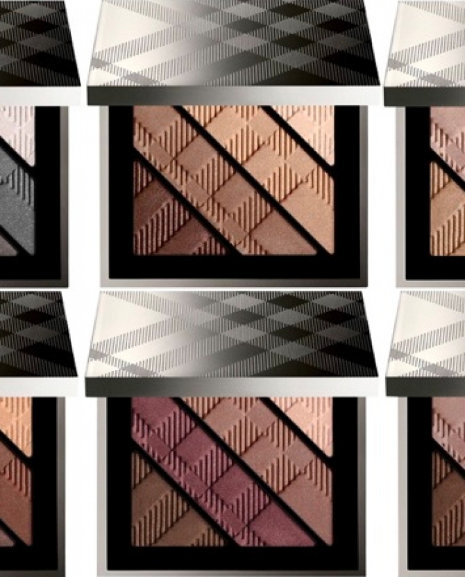 Новые палетки для глаз Burberry  