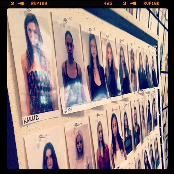 Instagram-мания: кастинги на NY Fashion Week