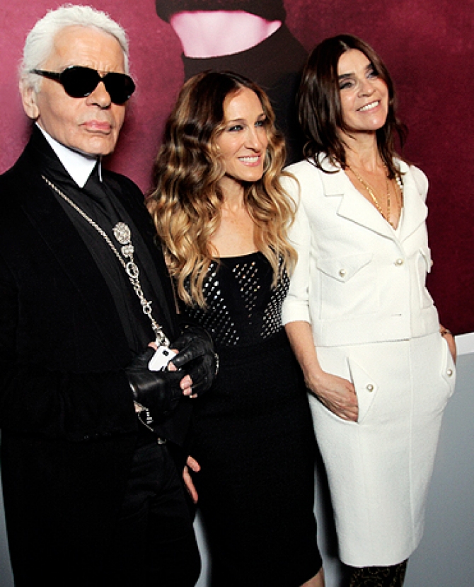 Открытие выставки The Little Black Jacket: Chanel