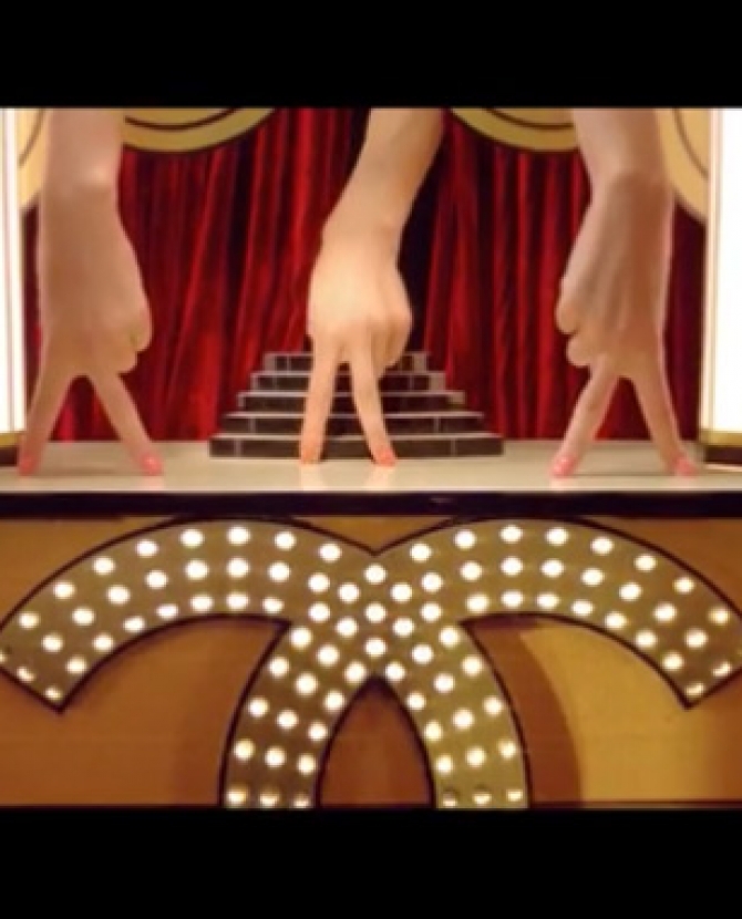 Видеореклама лаков от Chanel 