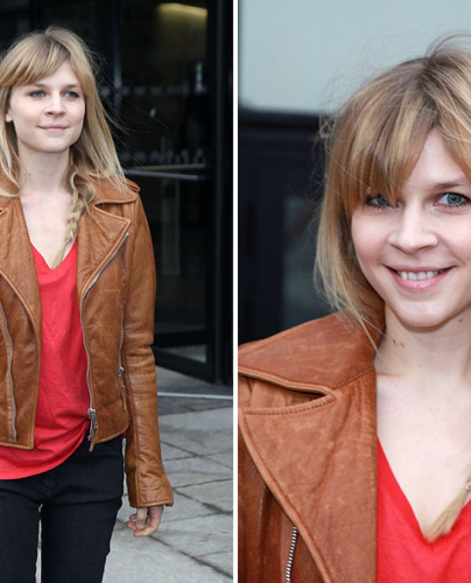 Look of the Day: Клеманс Поэзи в Balenciaga