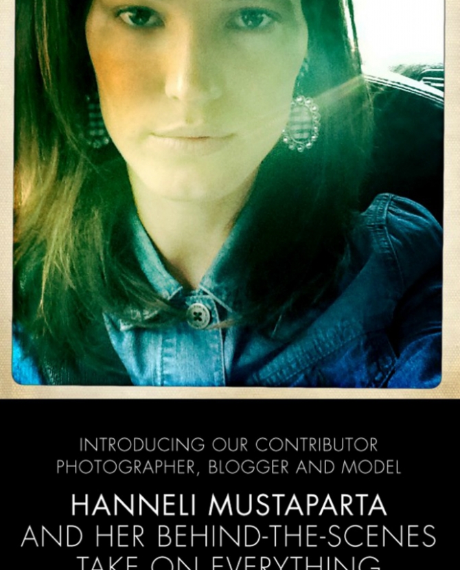 Ханнели Мустапарта для блога Calvin Klein