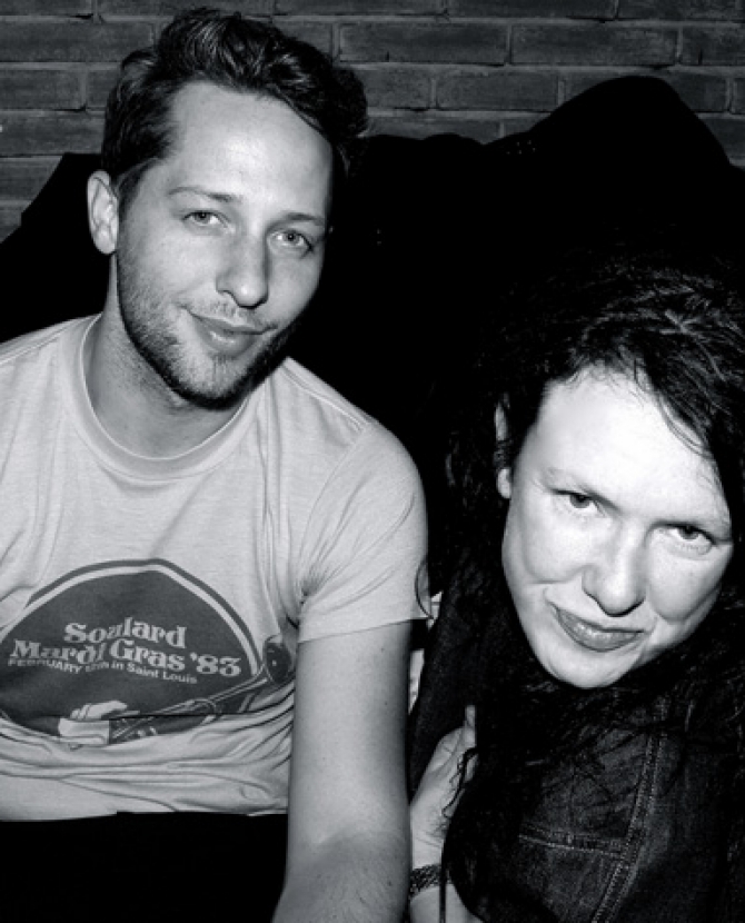 Герман Ларкин на вечере Calvin Klein 