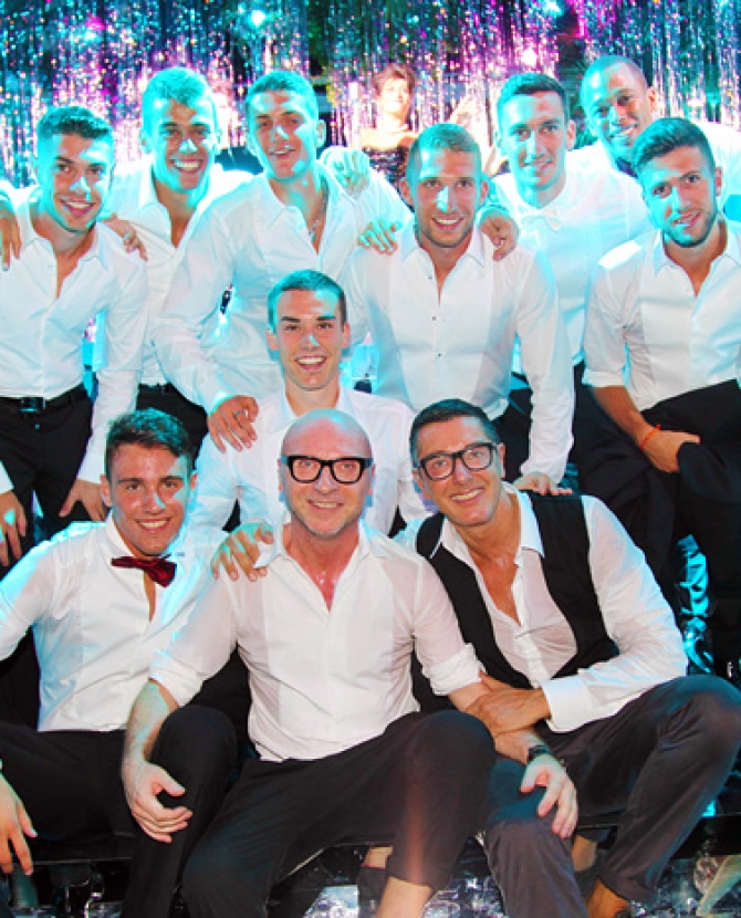 Вечеринка Dolce&Gabbana в Милане