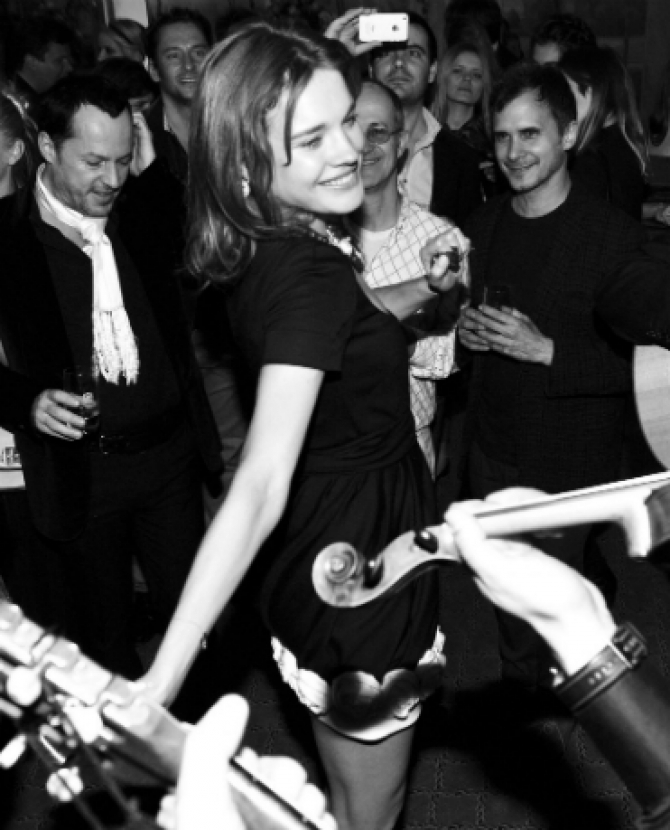 30-летие Натальи Водяновой в Париже 