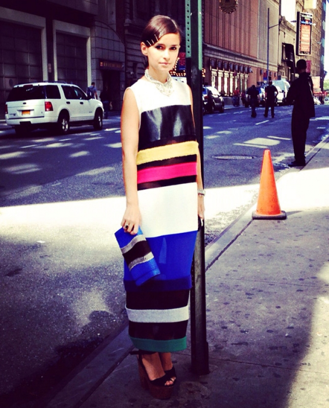 Look of the Day: Мирослава Дума в Нью-Йорке 