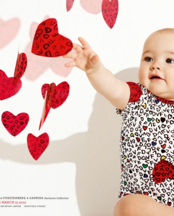 Коллекция Дианы фон Фюрстенберг для Gap Kids
