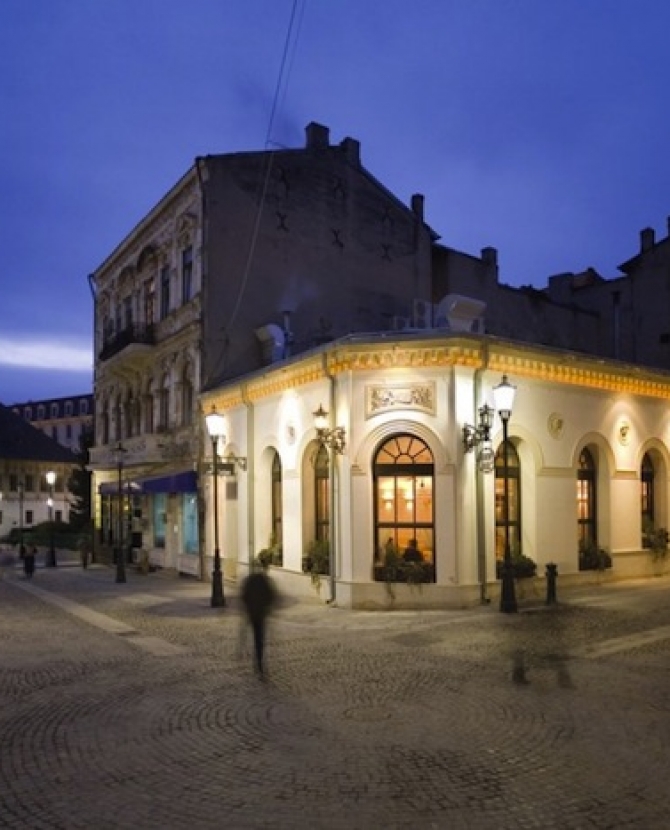 Необычный бар в Бухаресте