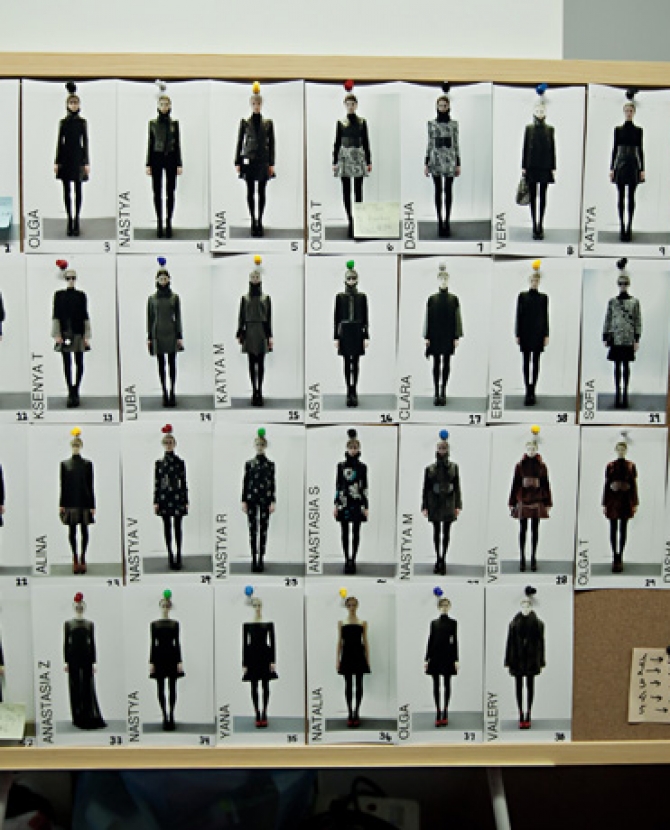 Показ DKNY на \"Красном Октябре\"