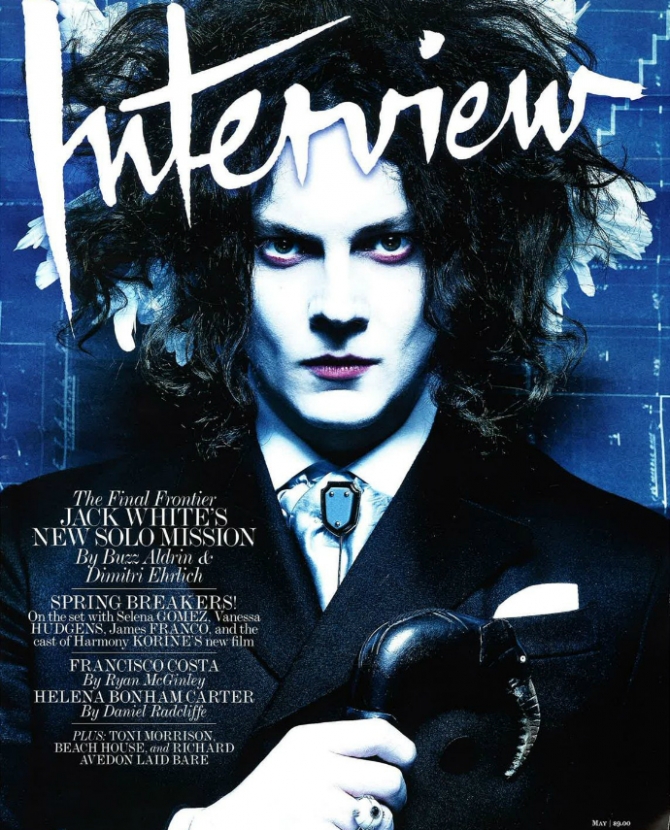 Джек Уайт на обложке Interview US