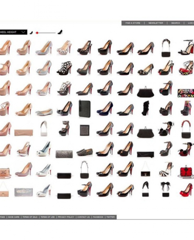 Запуск нового онлайн-бутика Christian Louboutin