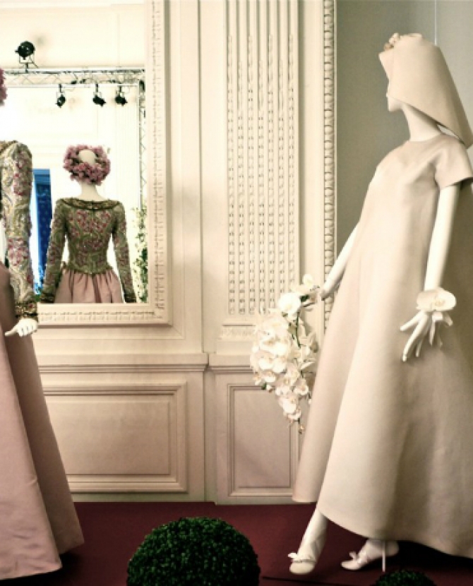 Винтажные свадебные платья в замке Аруэ