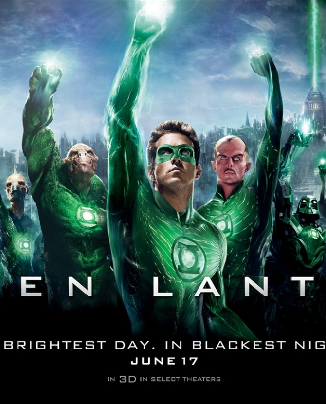 Голливудская премьера \"Зеленого фонаря\"